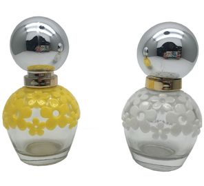 De buitensporige Flessen van het het Glasparfum van 30ml Kleine met Zilveren UV Beschikbare OEM/ODM van GLB