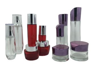 Cilinder Lege Kosmetische Containers, Luxe Kosmetische Containers 30g 50g 30ml 50ml 80ml 100ml