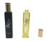 Vierkant van het Parfumflessen 20ml van het VOORRAAD het Mini Navulbare Glas met Spuitbus/Gouden Kappen
