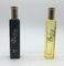 Vierkant van het Parfumflessen 20ml van het VOORRAAD het Mini Navulbare Glas met Spuitbus/Gouden Kappen