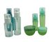 Kosmetische Containers van de luxe de Verpakkende Douane, Ronde Glastoner Fles en Roomkruiken